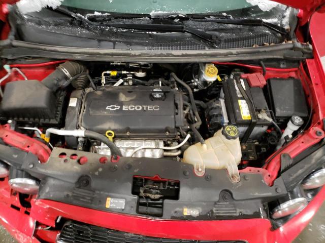 1G1JB6SH9F4179704 - 2015 CHEVROLET SONIC LS 红色 照片 11