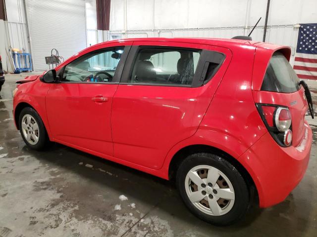 1G1JB6SH9F4179704 - 2015 CHEVROLET SONIC LS 红色 照片 2