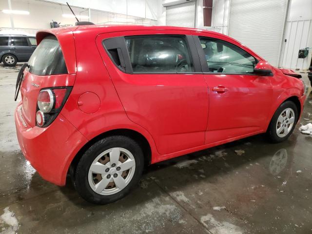 1G1JB6SH9F4179704 - 2015 CHEVROLET SONIC LS 红色 照片 3