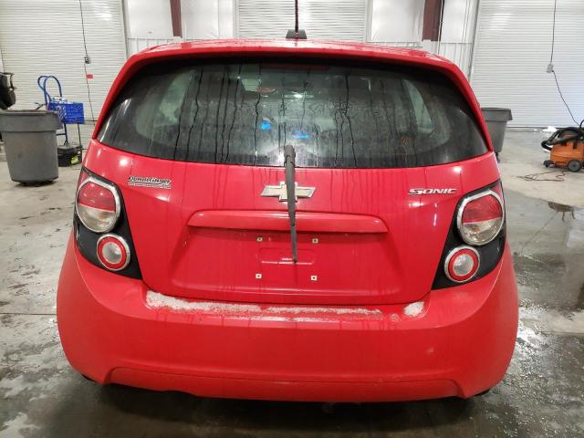 1G1JB6SH9F4179704 - 2015 CHEVROLET SONIC LS 红色 照片 6