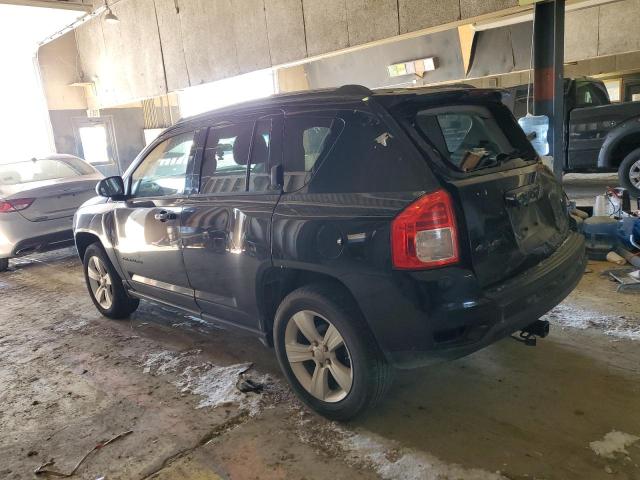 1C4NJDBB1CD655144 - 2012 JEEP COMPASS SPORT BLACK photo 2