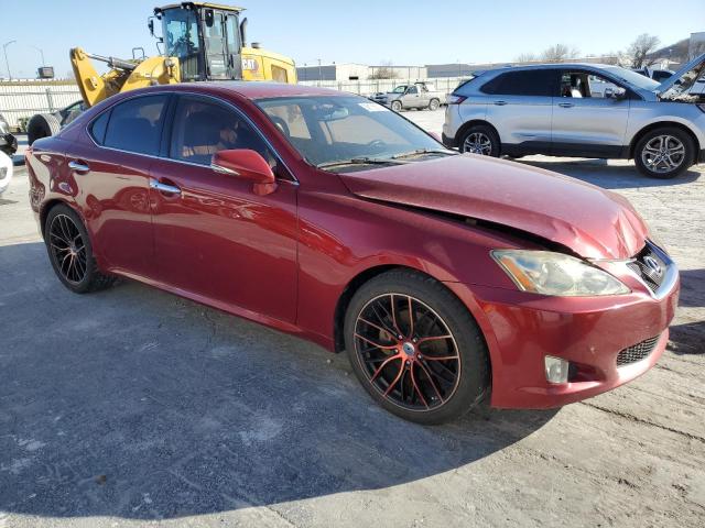 JTHBK262X95094958 - 2009 LEXUS IS 250 BURGUNDY photo 4