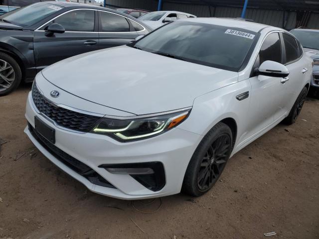 5XXGT4L35KG281510 - 2019 KIA OPTIMA LX WHITE photo 1