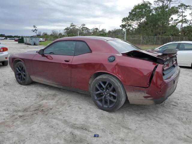 2C3CDZAG0KH735680 - 2019 DODGE CHALLENGER SXT BURGUNDY photo 2