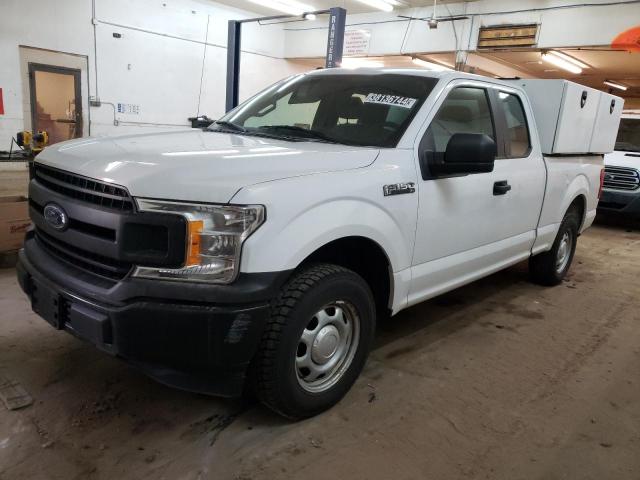 1FTEX1C56JKF06534 - 2018 FORD F150 SUPER CAB WHITE photo 1