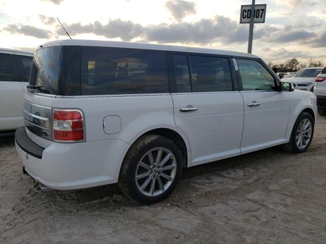 2FMGK5D84KBA35417 - 2019 FORD FLEX LIMITED WHITE photo 3