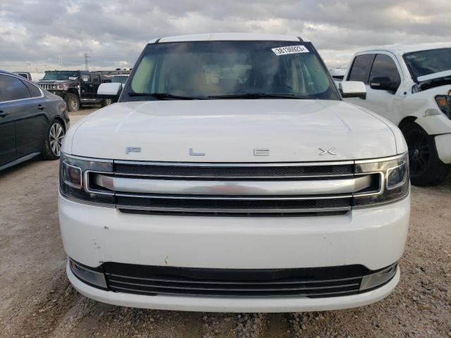 2FMGK5D84KBA35417 - 2019 FORD FLEX LIMITED WHITE photo 5