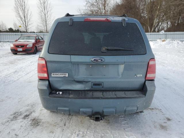 1FMCU9DG1BKA58568 - 2011 FORD ESCAPE XLT TEAL photo 6