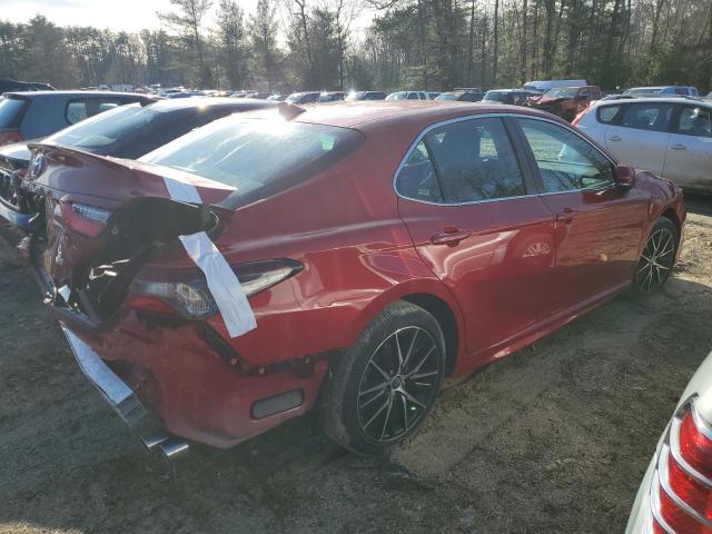 4T1G11AK0PU078956 - 2023 TOYOTA CAMRY SE NIGHT SHADE RED photo 3