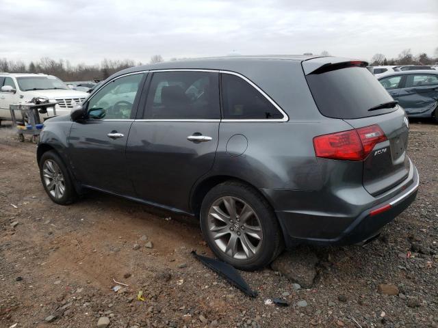 2HNYD2H68CH513566 - 2012 ACURA MDX ADVANCE CHARCOAL photo 2