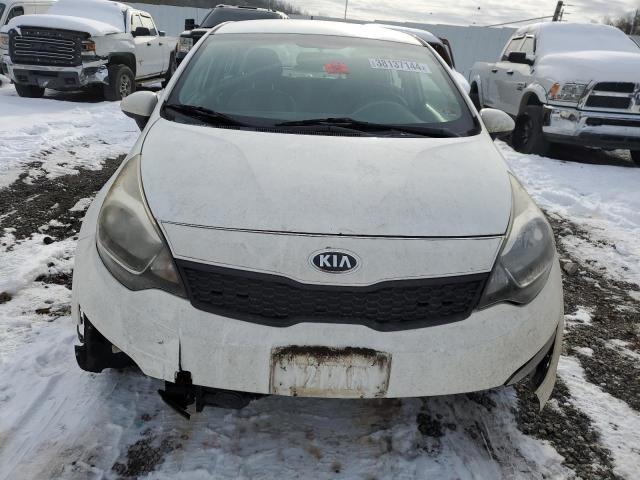 KNADM4A34G6660164 - 2016 KIA RIO LX WHITE photo 5