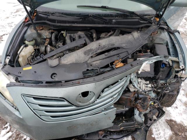 4T1BK46K37U511297 - 2007 TOYOTA CAMRY LE TEAL photo 11