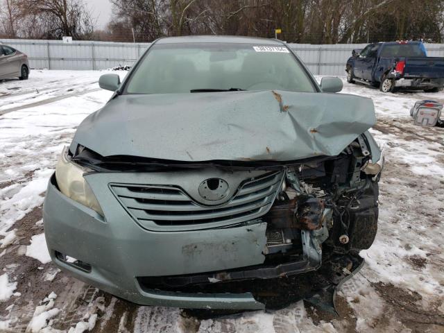 4T1BK46K37U511297 - 2007 TOYOTA CAMRY LE TEAL photo 5