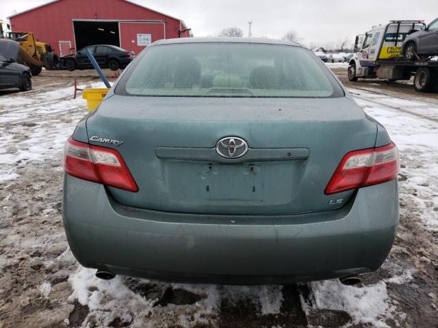 4T1BK46K37U511297 - 2007 TOYOTA CAMRY LE TEAL photo 6