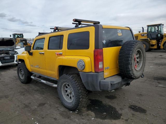 5GTDN136068142389 - 2006 HUMMER H3 YELLOW photo 2