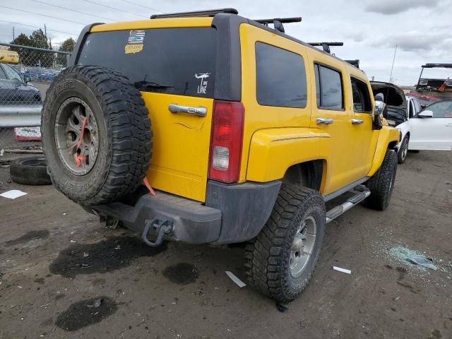 5GTDN136068142389 - 2006 HUMMER H3 YELLOW photo 3