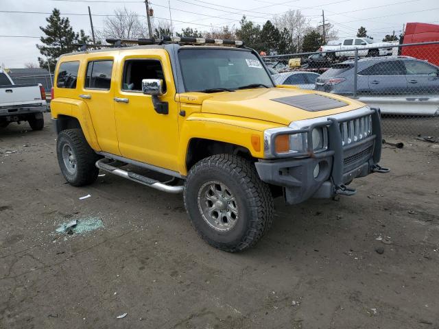 5GTDN136068142389 - 2006 HUMMER H3 YELLOW photo 4