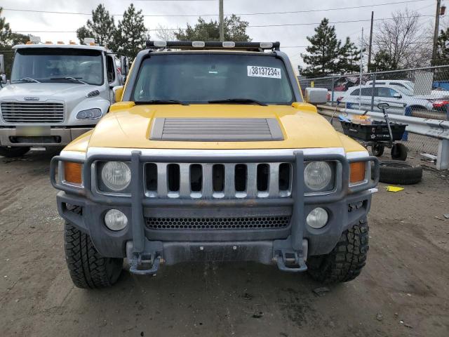 5GTDN136068142389 - 2006 HUMMER H3 YELLOW photo 5