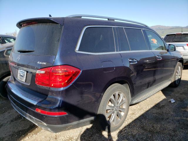 4JGDF6EE7FA517883 - 2015 MERCEDES-BENZ GL 450 4MATIC BLUE photo 3