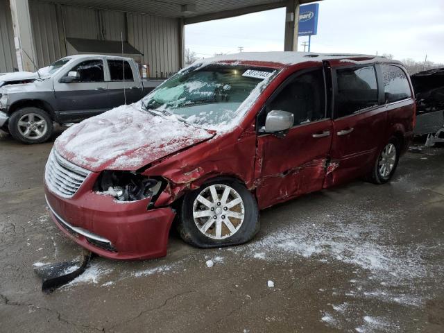 2A4RR8DG7BR640664 - 2011 CHRYSLER TOWN & COU TOURING L MAROON photo 1