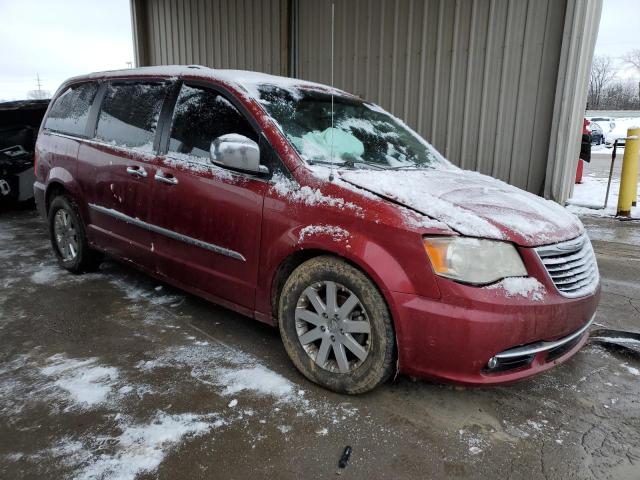 2A4RR8DG7BR640664 - 2011 CHRYSLER TOWN & COU TOURING L MAROON photo 4