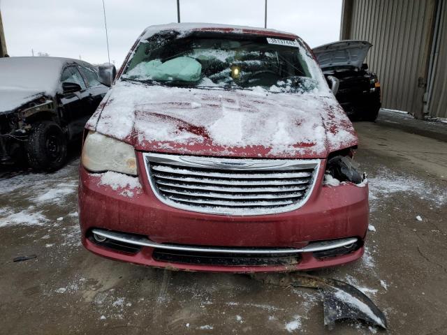 2A4RR8DG7BR640664 - 2011 CHRYSLER TOWN & COU TOURING L MAROON photo 5