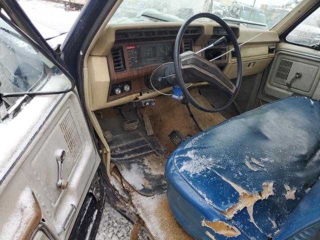 F26ZPHG1333 - 1980 FORD F 250 BLUE photo 8