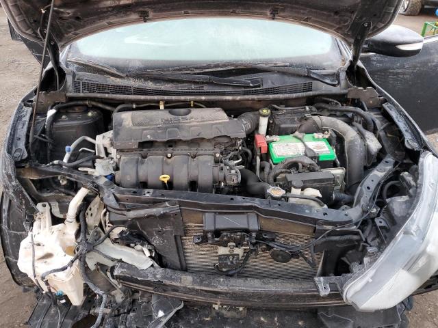 3N1AB7AP5GY247469 - 2016 NISSAN SENTRA S BLACK photo 11