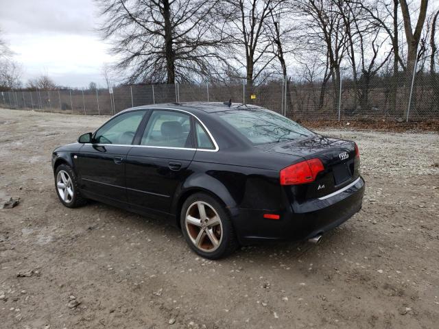 WAUDH98E87A176892 - 2007 AUDI A4 3.2 QUATTRO BLACK photo 2