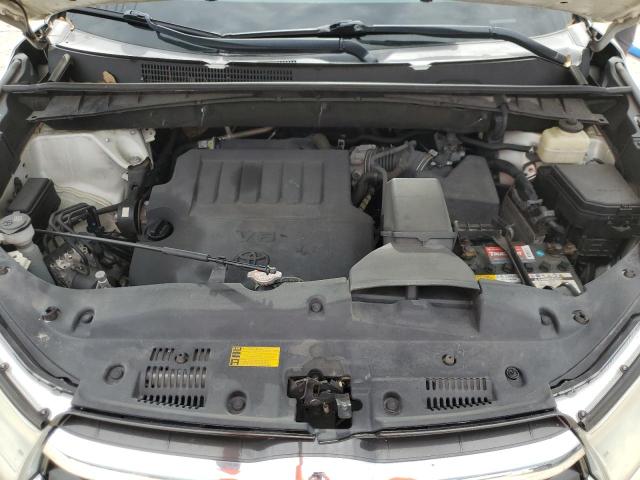 5TDKKRFH6GS503429 - 2016 TOYOTA HIGHLANDER XLE WHITE photo 12