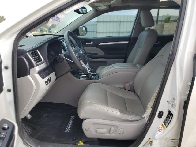 5TDKKRFH6GS503429 - 2016 TOYOTA HIGHLANDER XLE WHITE photo 7