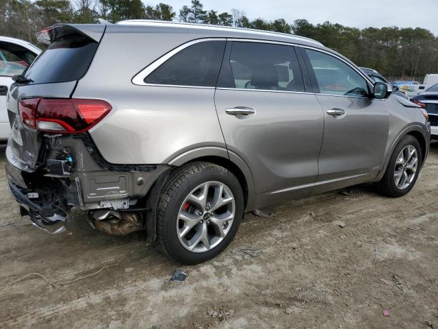 5XYPKDA59KG448583 - 2019 KIA SORENTO SX GRAY photo 3