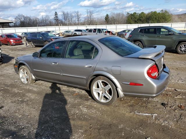 JN1CA31A91T317006 - 2001 NISSAN MAXIMA GXE SILVER photo 2