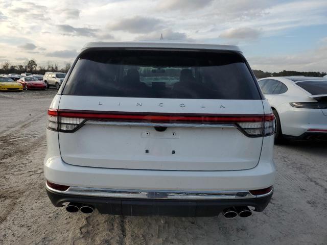 5LM5J7WC5MGL00345 - 2021 LINCOLN AVIATOR RESERVE WHITE photo 6