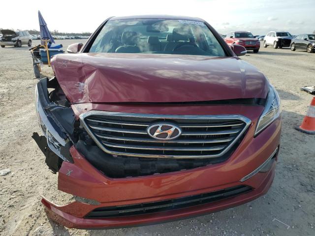 5NPE24AA1FH133215 - 2015 HYUNDAI SONATA ECO RED photo 5