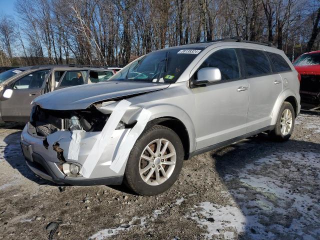 3C4PDDBG0DT571355 - 2013 DODGE JOURNEY SXT SILVER photo 1