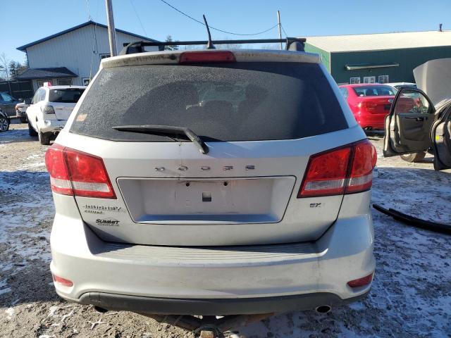 3C4PDDBG0DT571355 - 2013 DODGE JOURNEY SXT SILVER photo 6