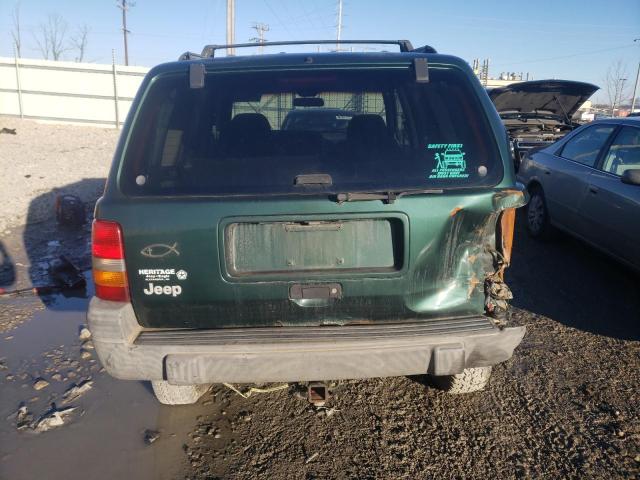 1J4GZ58S2WC283994 - 1998 JEEP GRAND CHER LAREDO მწვანე ფოტო 6