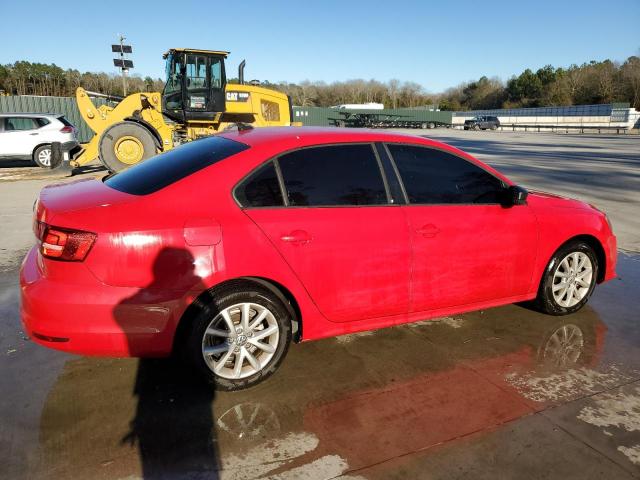 3VWD17AJ1FM329775 - 2015 VOLKSWAGEN JETTA SE RED photo 3