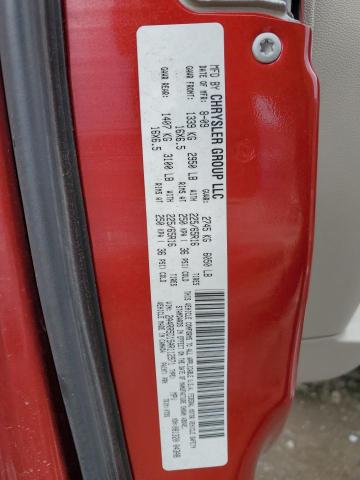 2A4RR5D15AR112971 - 2010 CHRYSLER TOWN & COU TOURING ბურგუნდია ფოტო 14