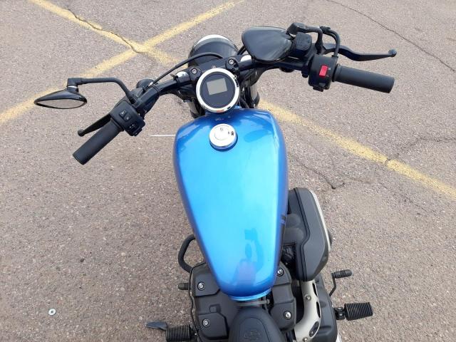 JYAVN05E3FA008734 - 2015 YAMAHA XVS950 CU BLUE photo 5