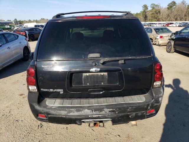 1GNDS13S082227226 - 2008 CHEVROLET TRAILBLAZE LS BLACK photo 6