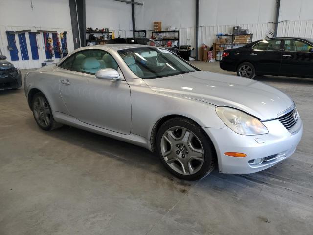 JTHFN45Y289017115 - 2008 LEXUS SC 430 SILVER photo 4