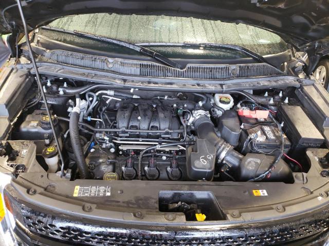 1FM5K8ARXFGC26862 - 2015 FORD EXPLORER POLICE INTERCEPTOR BLACK photo 11