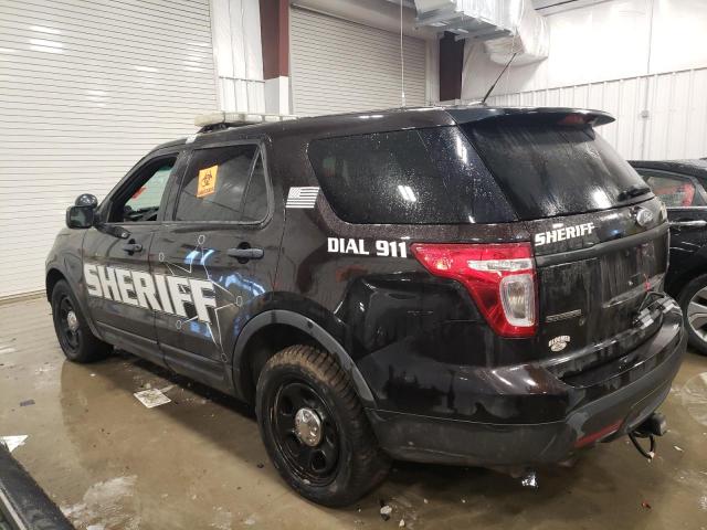 1FM5K8ARXFGC26862 - 2015 FORD EXPLORER POLICE INTERCEPTOR BLACK photo 2