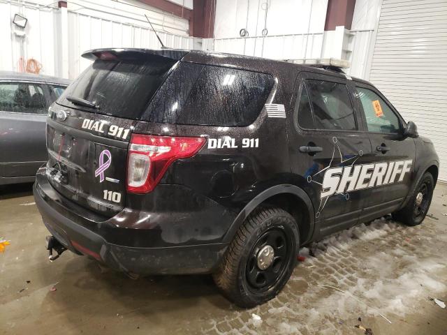 1FM5K8ARXFGC26862 - 2015 FORD EXPLORER POLICE INTERCEPTOR BLACK photo 3