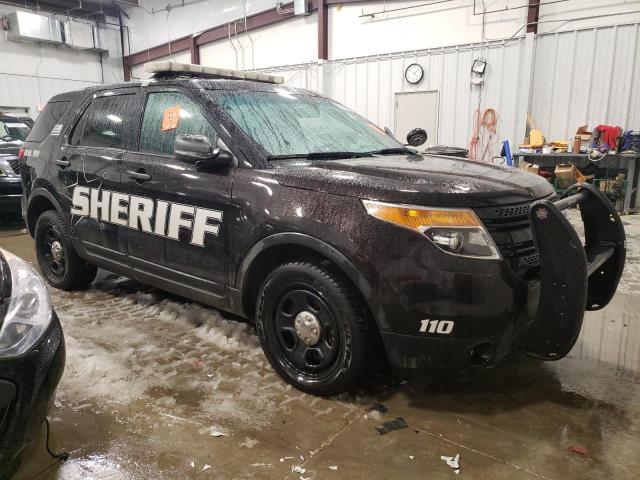 1FM5K8ARXFGC26862 - 2015 FORD EXPLORER POLICE INTERCEPTOR BLACK photo 4