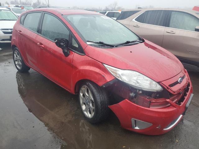 3FADP4FJ7BM121103 - 2011 FORD FIESTA SES RED photo 4