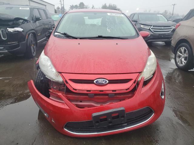 3FADP4FJ7BM121103 - 2011 FORD FIESTA SES RED photo 5