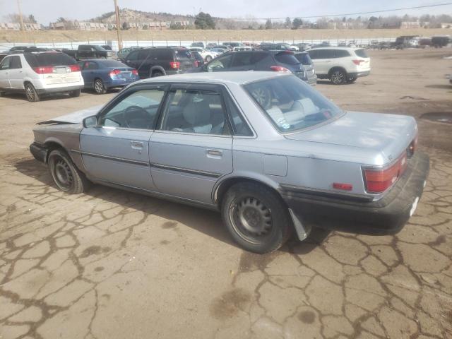 JT2VV21E2K0066929 - 1989 TOYOTA CAMRY DLX BLUE photo 2